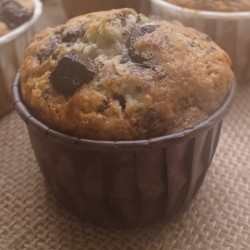 Muffin banane chocolat