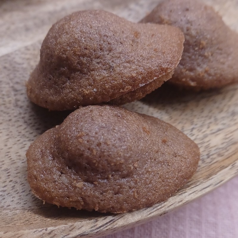 Madeleinettes au chocolat